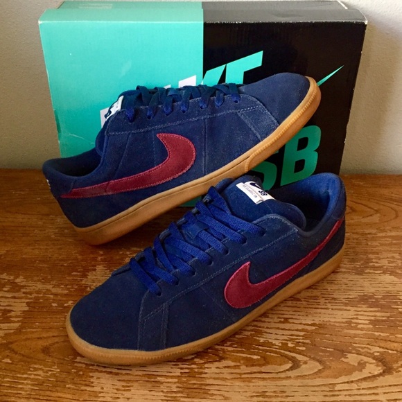 🔥🛹Nike Sb Zoom Air Classic Midnight/Team Red🛹🔥 - Picture 6 of 6